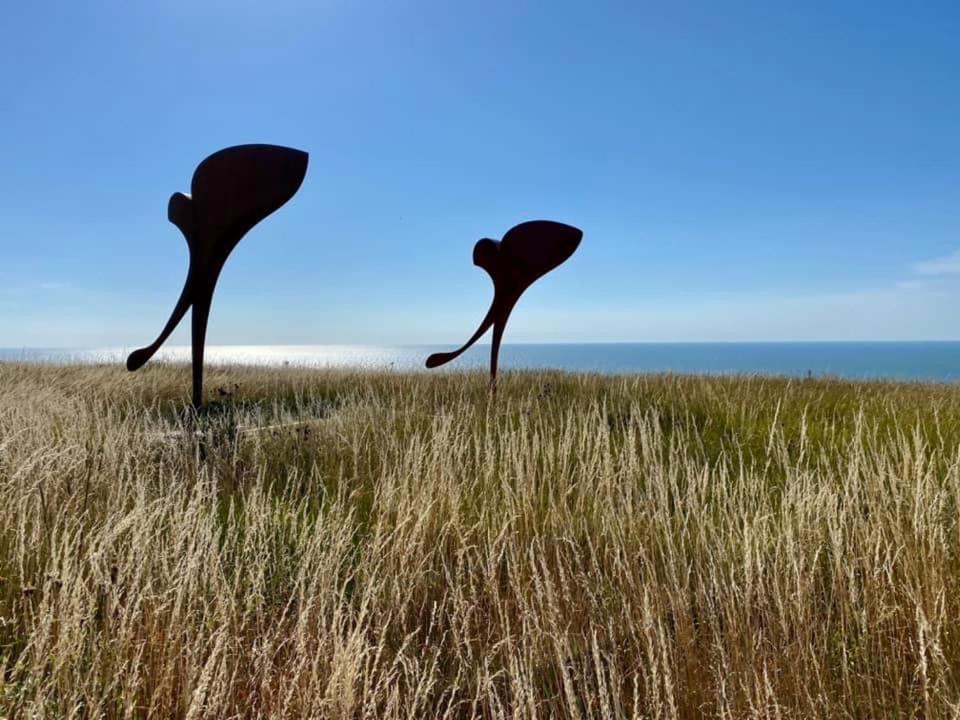 Plage à 50m Appartement Rêves tranquilles Villa Les Bains de Mers Esterno foto