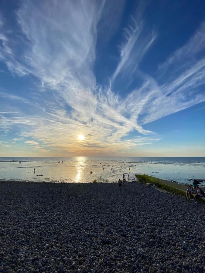 Plage à 50m Appartement Rêves tranquilles Villa Les Bains de Mers Esterno foto