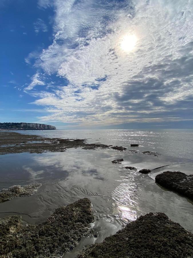 Plage à 50m Appartement Rêves tranquilles Villa Les Bains de Mers Esterno foto