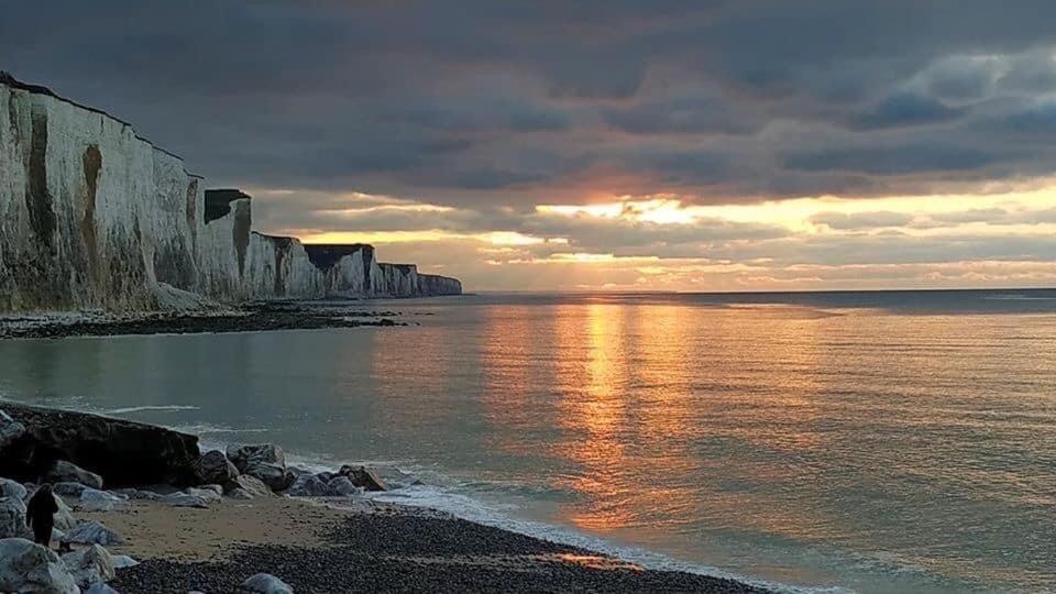 Plage à 50m Appartement Rêves tranquilles Villa Les Bains de Mers Esterno foto